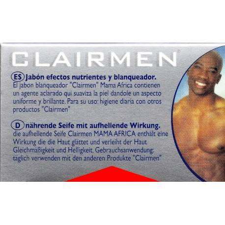 Clairmen Mama Africa savon traitant éclaircissant pour homme Clairmen Mama Africa savon traitant éclaircissant pour homme