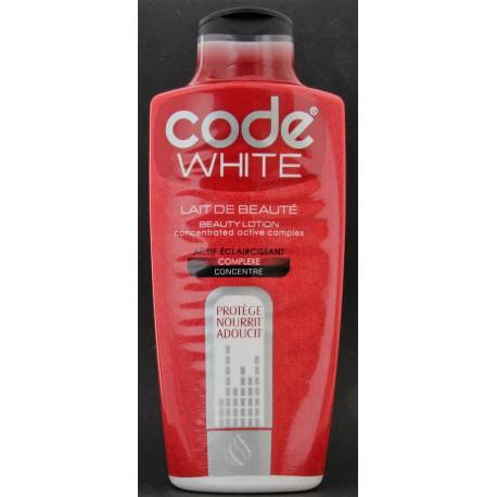 code white lait de beauté éclaircissant