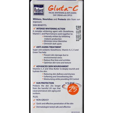 Gluta-C Intense Whitening facial day cream - crème de jour