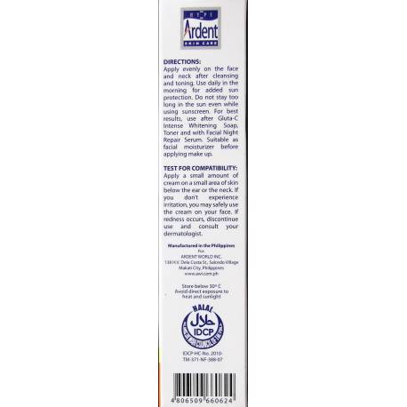 Gluta-C Intense Whitening facial day cream - crème de jour