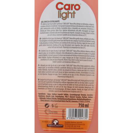 caro light mama africa gel douche gommante
