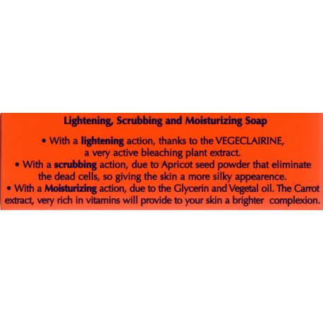 Nutriclair savon carotte Nutriclair savon carotte