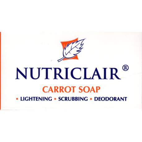 Nutriclair savon carotte Nutriclair savon carotte