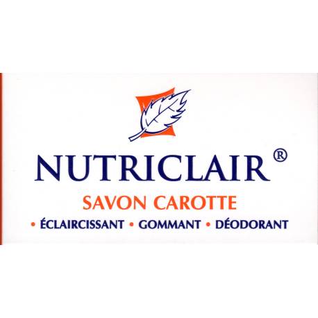 Nutriclair carrot soap