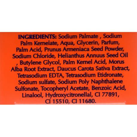 Nutriclair carrot soap