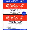 Gluta-C with Kojic plus whitening system face and body soap - savon éclaircissant