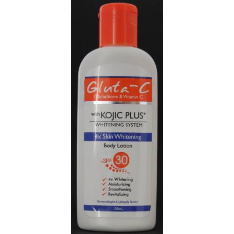 Gluta-C with Kojic plus whitening system body lotion - lait de beauté éclaircissant
