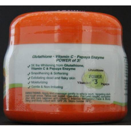 Gluta-C Intense Whitening Body scrub - gommage