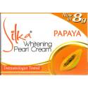 Silka Papaya whitening Pearl Cream - crème éclaircissante à la papaye pour le visage Silka Papaya whitening Pearl Cream - crème éclaircissante à la papaye pour le visage