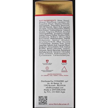 Klaris de Suisse clarifying beauty milk Klaris de Suisse clarifying beauty milk