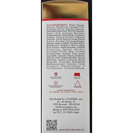 Klaris de Suisse lait carotte clarifiant