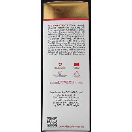 Klaris de Suisse lait hydratant