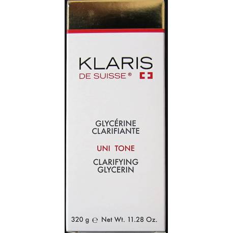 Klaris de Suisse clarifying glycerin