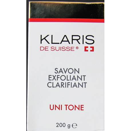 Klaris de Suisse clarifying exfoliating soap