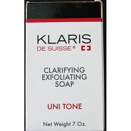 Klaris de Suisse savon exfoliant clarifiant