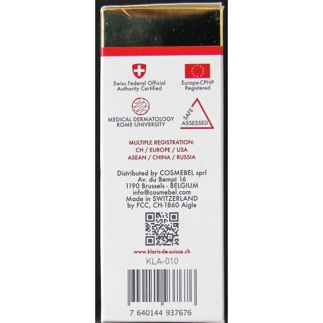 Klaris de Suisse savon exfoliant clarifiant