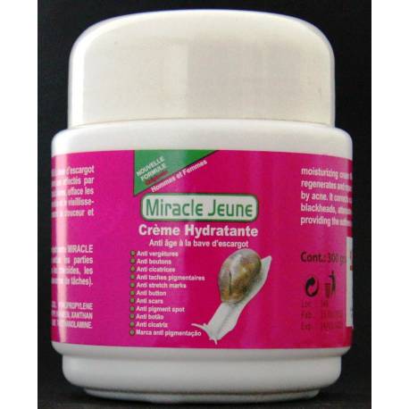 Miracle Jeune Moisturizing Cream ageless with the snail of slime