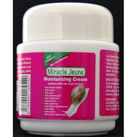 Miracle Jeune Moisturizing Cream ageless with the snail of slime