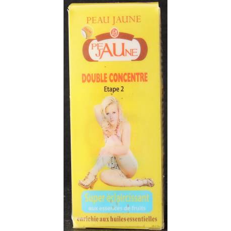 peau jaune double concentre étape 2