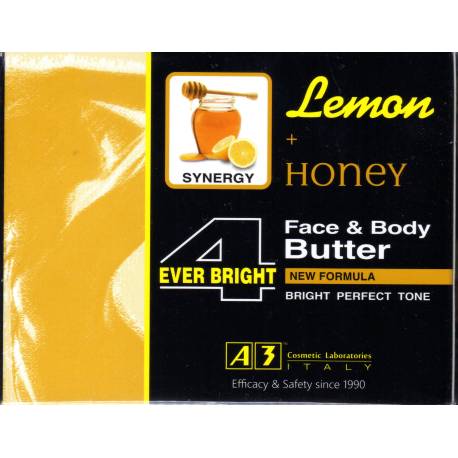 A3 4 ever clair visage et corps citron miel beurre