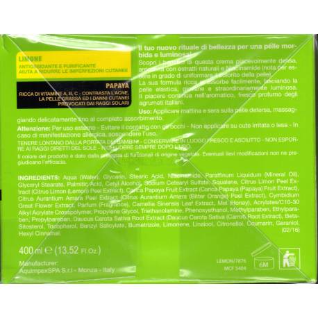 A3 ever clair 4 visage et corps citron papaye beurre