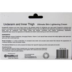 glutamax ultimate skin lightening cream gel - gel éclaircissant pour aisselles et maillot 2