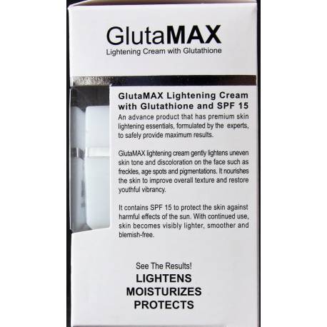 GlutaMAX lightening cream with glutathione