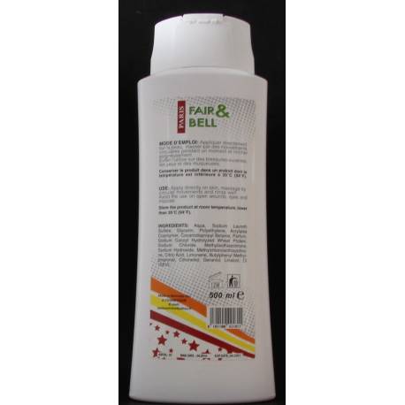 fair et bell gel douche corporelle...