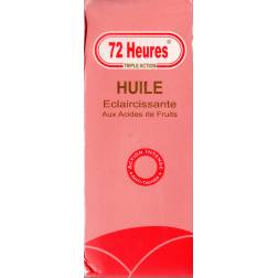 72 heures triple action huile eclaircissante