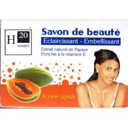 H20 Jours savon de beauté éclaircissant embellissant