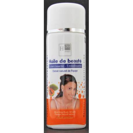 H20 Jours huile de beauté éclaircissante embellissante