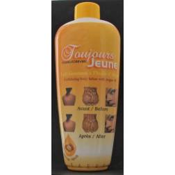 toujours jeune lait gommant à l'huile d'argan 
