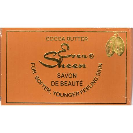 cocoa butter ever sheen savon de beauté