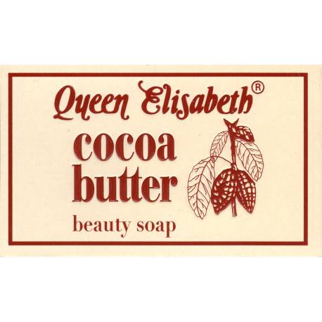 queen elisabeth cocoa butter savon de beauté 