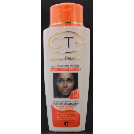 Ct+ clear therapy lait clarifiant intense à l'huile de carotte