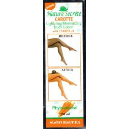 nature secréte carotte lait éclaircissant rt hydratant 2