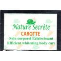 nature secréte carotte lait éclaircissant et hydratant