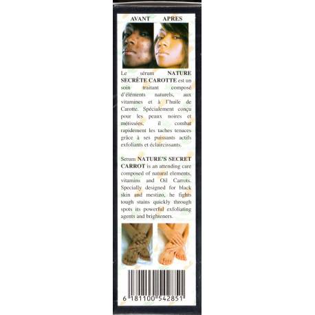 nature secréte carotte sérum éclaircissant anti-age