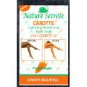 nature secréte carotte savon éclaircissant et hydratant