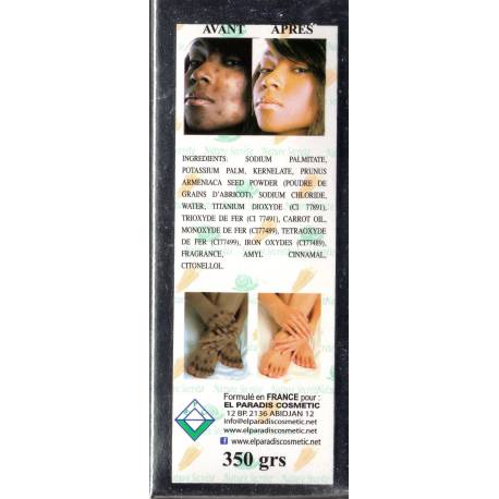 nature secréte carotte savon éclaircissant et hydratant