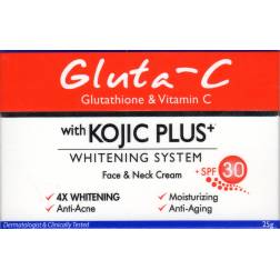 Gluta-C with Kojic Plus Whitening System Face and neck cream - crème visage et cou