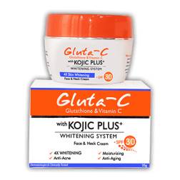 Gluta-C with Kojic Plus Whitening System Face and neck cream - crème visage et cou
