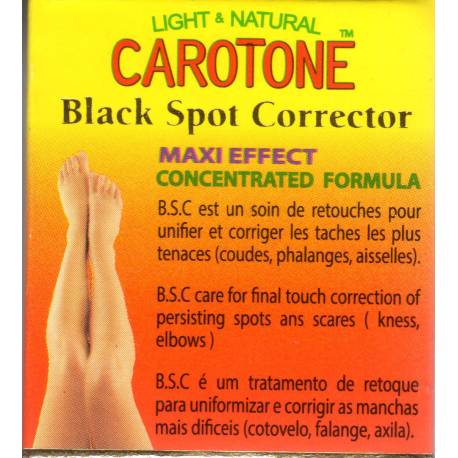 carotone crème correcteur de taches carotone crème correcteur de taches