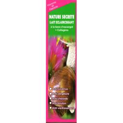 nature secrète lait éclaircissant à la bave d'escargot+collagène