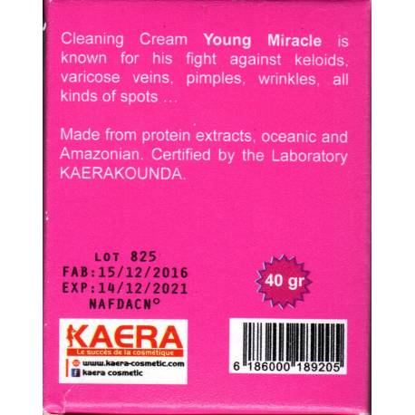 miracle jeune crème effaceur anti-âge...