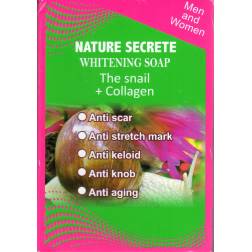 Nature Secrète savon éclaircissant à la bave d'escargot + collagène 2