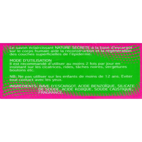 Nature Secrète Whitening soap with...