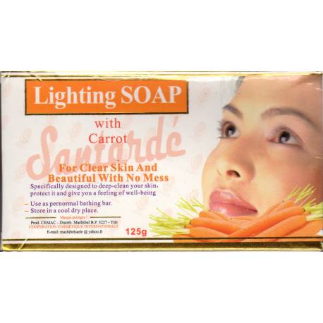 Santardé lightening soap with carrot Santardé lightening soap with carrot