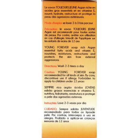 Toujours Jeune Savon Gommant A l'huile d'Argan