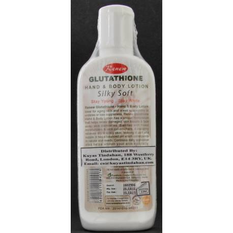 Renew Glutathione hand and body lotion